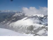 Sguardo verso la Valle Aurina e la Vetta d'Italia..