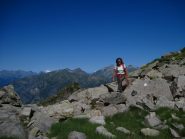 Arrivando sulla cresta