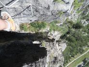 discesa dalla grotta