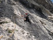 Placca dopo la prima cengia 