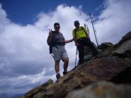 autoscatto in vetta ,noi e la Madonnina...