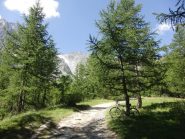 Salendo al Lac de la Douche