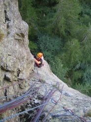 Arrivo in sosta al secondo tiro