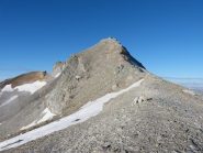 La Rocca vista dalla cresta di confine
