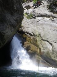 Il gran volume alla calata dall'albero o vasca dei tuffi