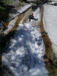 Ugo di Pine sul secondo toboga