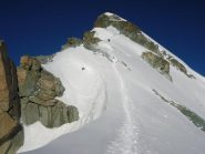 l'ultima parte di cresta