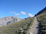 La Mortice e Il Pic de Huertes,salendo al Rifugio Chambeyron