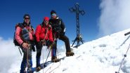 Stelvio, Maurizio e Maria Carla in vetta (22-7-2012)