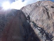 L9 nel grande diedro rosso, 6b...