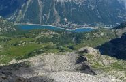 Lago di Ceresole dalla vetta