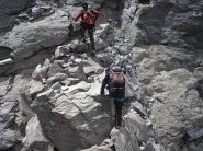 compagni d'avventura cammin facendo impegnati nella crestina finale