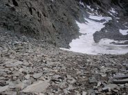 dal colle marani verso la via di salita