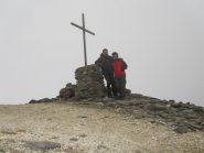 in cima...