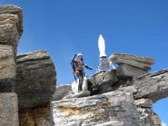 Andrea in vetta al Granpa