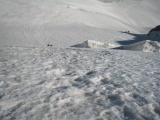 Ultimo pendio prima della cresta