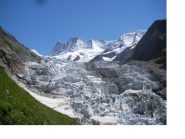 La tormentata seraccata dell'Ober Ischmeer ...