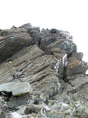 l'ultimo passaggio per la cima