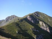 la vetta dal bivio per il salvin