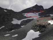 tratto finale dal clapier blanc al collerin