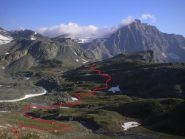 percorso dal Gastaldi al bivio colle d'Arnas