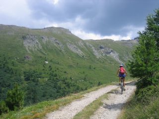 in alto sulla sinistra si intravvede il Forte de la Turrà 