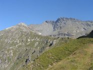 prima di arrivare al rifugio con la punta sullo sfondo
