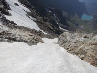 nevai ripidi verso il colletto