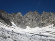 sul ghiacciaio