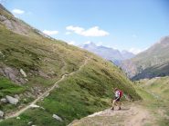 lungo traverso nel vallone Urtier