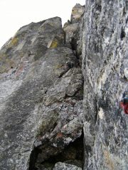 la fessura del 3 tiro e sopra il camino del4