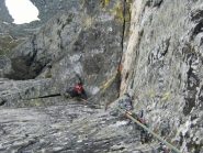 all' attacco del diedro di VI grado