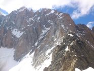 la via dal Bivacco della Fourche