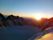 L'alba salendo a quota 3800mt