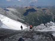 sullo sfondo lo Stelvio