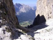 Veduta dal Passo Vaiolon