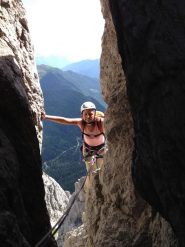 il caratteristico passo nel buco
