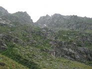 Faticoso canale di salita 