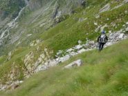 in discesa sul ripido