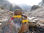 bivio COLLE VALMIANA - MONTE MATTO (inizio degli ometti)