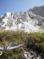 Arrivo alla prima cresta...