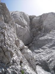 Il diedro strapiombante...