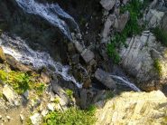 La cascata da attraversare 