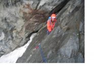 In parete con il temporale..ma si prosegue.