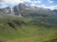 verde in alta val Formazza: lago e punta del Castel e Basodino