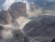lago di Antermoia dalla cima