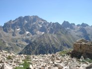 Serra dell'Argentera vista dai laghi