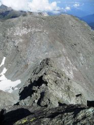 la cresta dalla cima