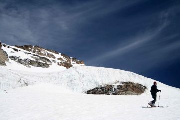 Ultima salita della giornata...punta Giordani