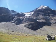 Nord della Grivola dal pianoro sopra il bivacco